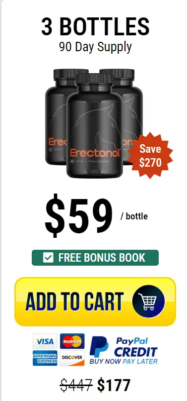 Erectonol - 3 Bottle Pack